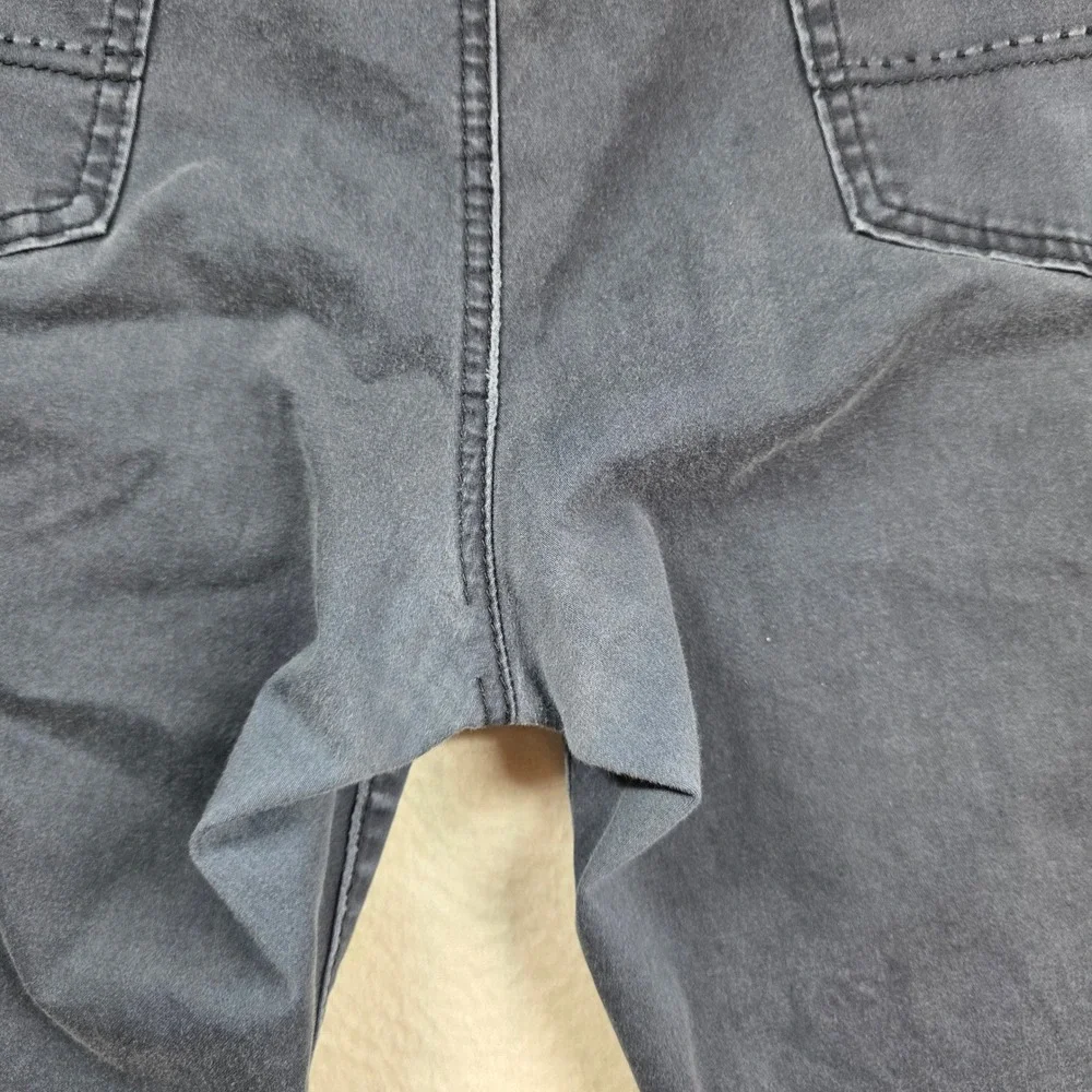 Kirkland Signature Pants Mens 42x30 Dark Gray 5-Pocket Straight Stretch 755774